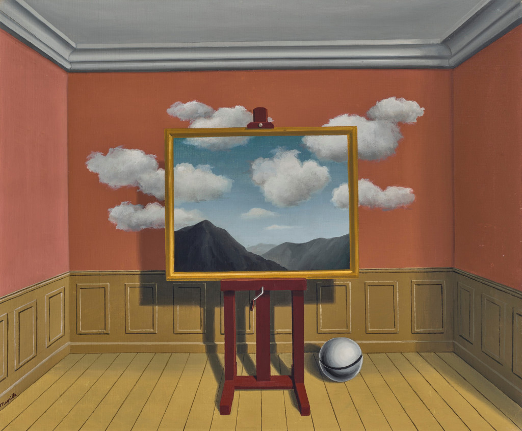 René Magritte painting